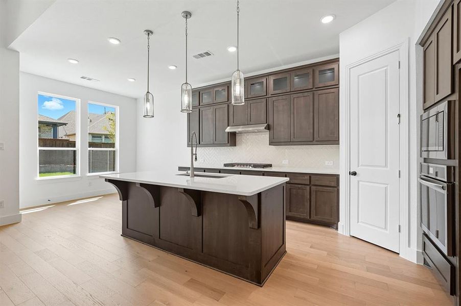 Furnished interior view inside a new home in The Parks at Wilson Creek: 50ft. lots, Celina (Image 4). Furnished interior view inside a new home in The Parks at Wilson Creek: 50ft. lots, Celina (Image 4).