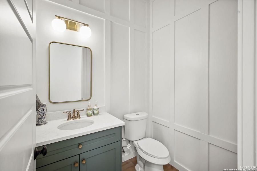 Furnished interior view inside a new home in , San Antonio (Image 40).