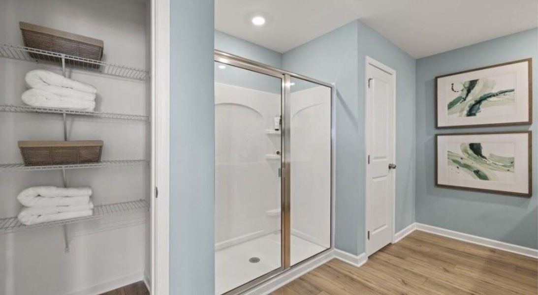 Furnished interior view inside a new home in Towns at Ivy Creek, Buford (Image 16).