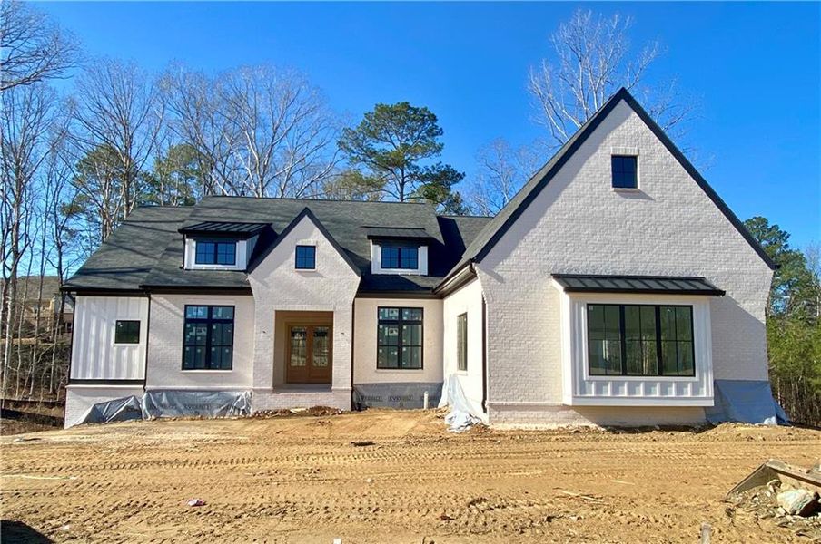 In-progress construction of a new home in , Acworth, GA (Image 10).