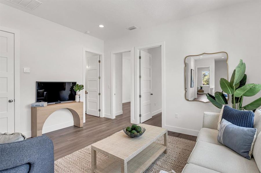Upstairs Loft from another home in the community