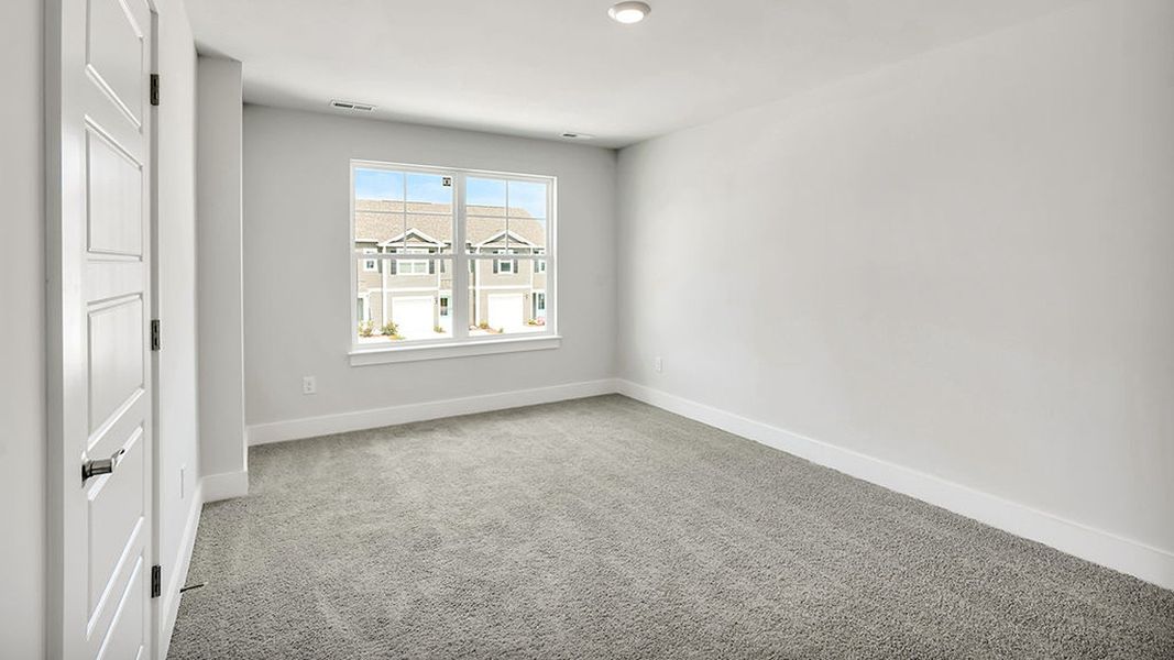 Spacious, unfurnished interior of a new home in The Landing at Sidbury Station, Castle Hayne (Image 22). Spacious, unfurnished interior of a new home in The Landing at Sidbury Station, Castle Hayne (Image 22).