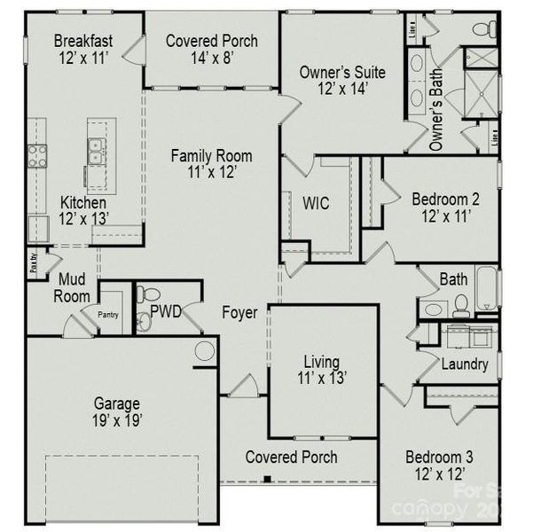 Lancaster - Floor Plan