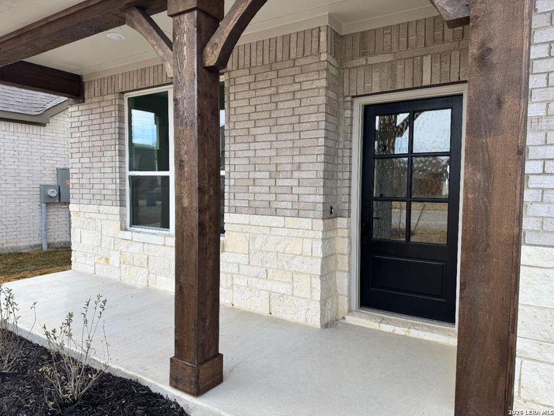 Exterior details and patio area of a home in Megan's Landing, Castroville (Image 18).