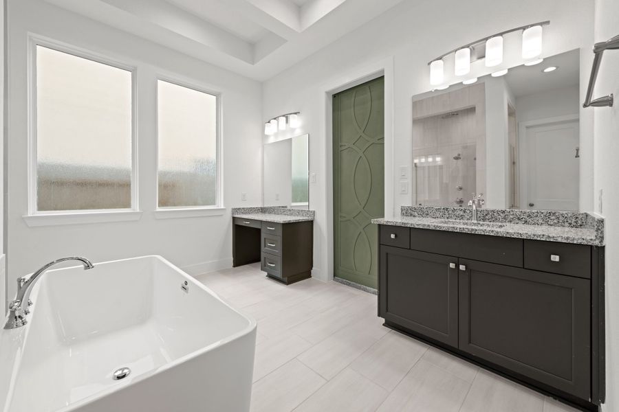 Furnished interior view inside a new home in Elyson, Katy (Image 10). Furnished interior view inside a new home in Elyson, Katy (Image 10).