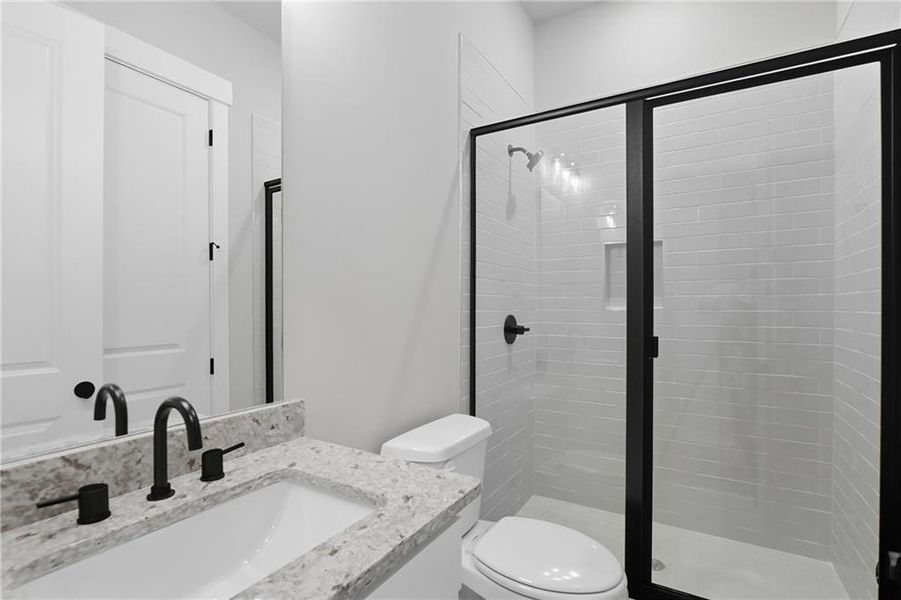 Furnished interior view inside a new home in Old Town Estates, Dacula (Image 40).