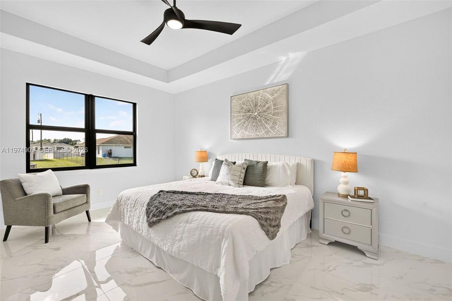 Furnished interior view inside a new home in , Lehigh Acres (Image 9).