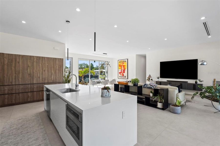 Furnished interior view inside a new home in , Belleair (Image 56).