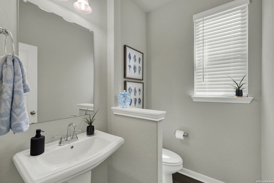 Furnished interior view inside a new home in Buffalo Crossing, Cibolo (Image 38).