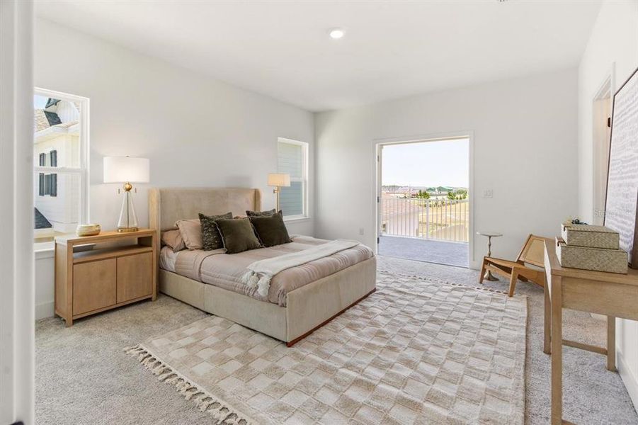 Furnished interior view inside a new home in , Winter Garden (Image 43).