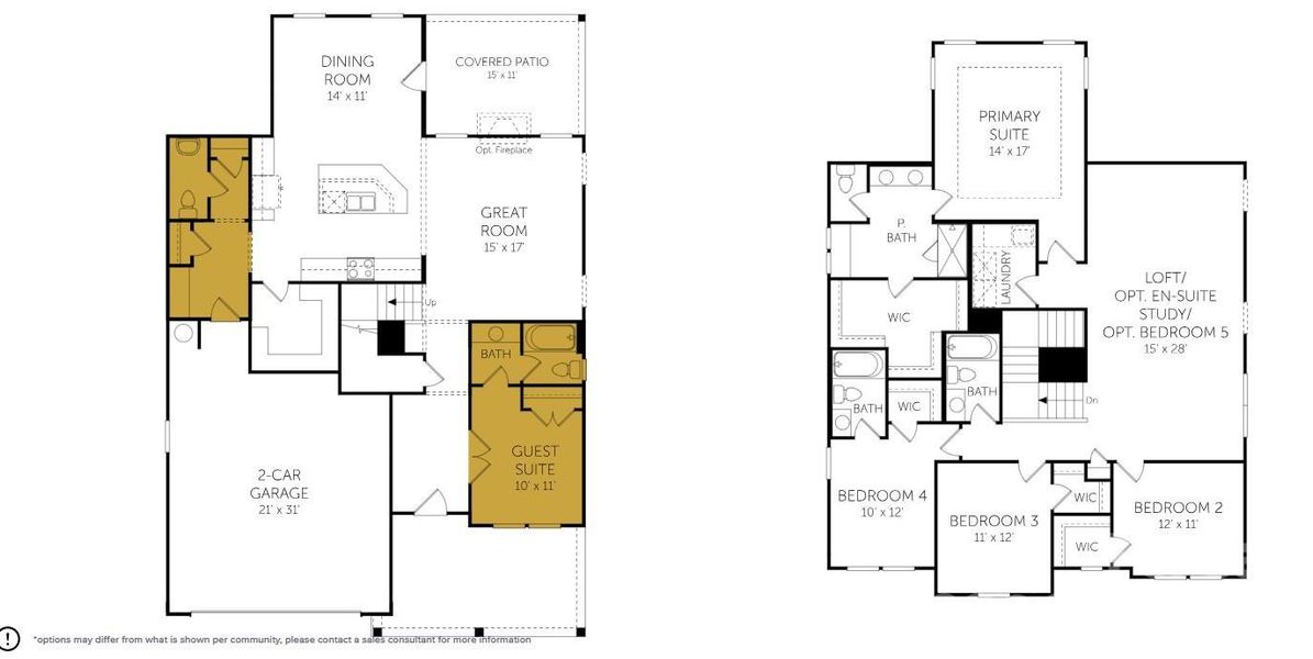 Floor plan for representational purposes