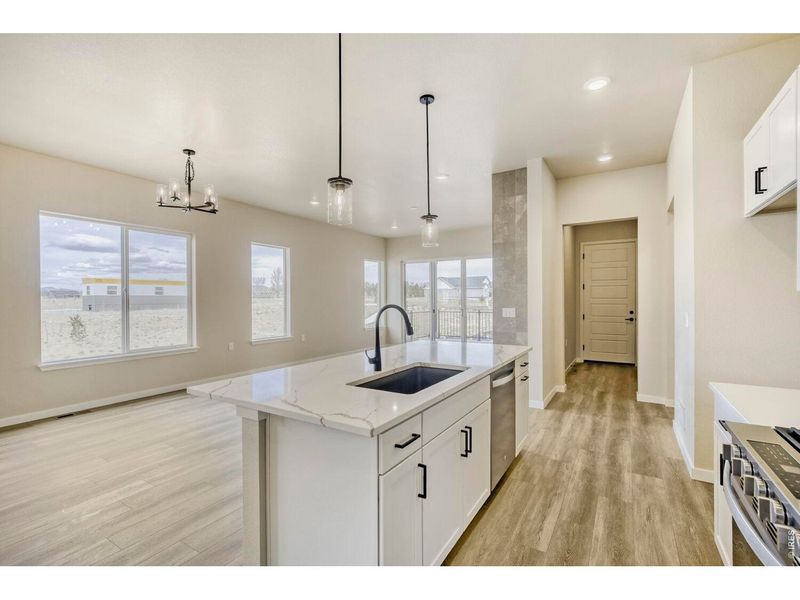 Furnished interior view inside a new home in , Fort Collins (Image 19).