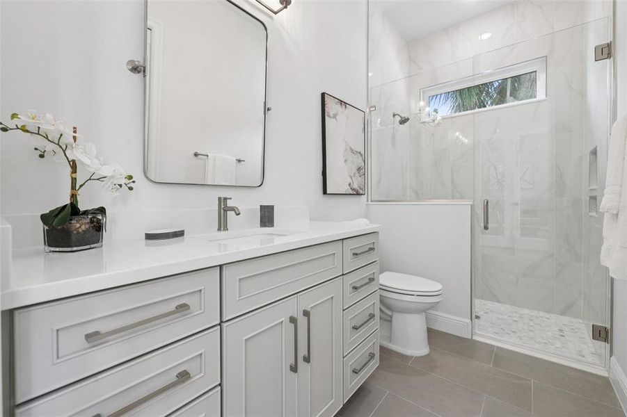 Furnished interior view inside a new home in , Tampa (Image 17).