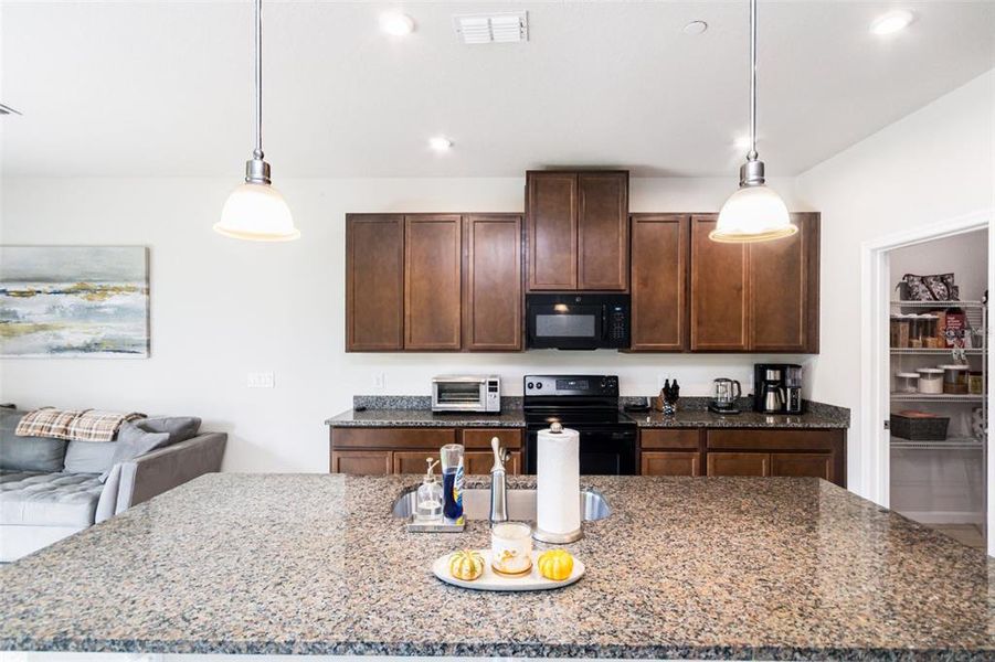 Furnished interior view inside a new home in , Clermont (Image 9).