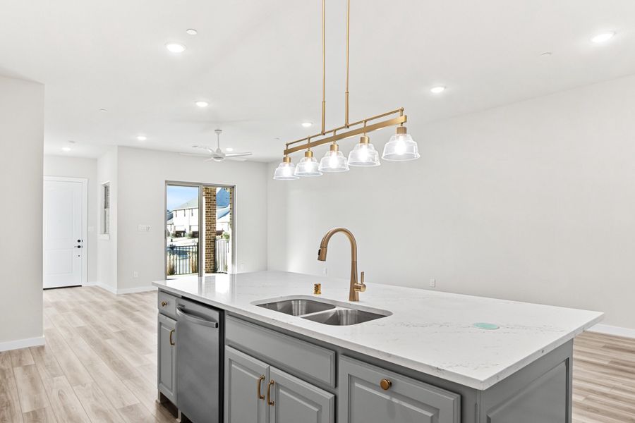 Furnished interior view inside a new home in Woodbridge Villas, Wylie (Image 12). Furnished interior view inside a new home in Woodbridge Villas, Wylie (Image 12).