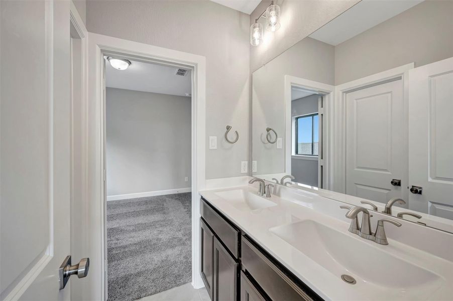 Furnished interior view inside a new home in Indigo 50’ Homesites, Richmond (Image 13).