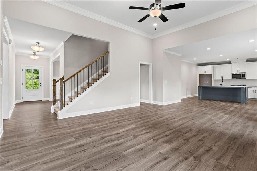 Spacious, unfurnished interior of a new home in , Dallas (Image 26). Spacious, unfurnished interior of a new home in , Dallas (Image 26).