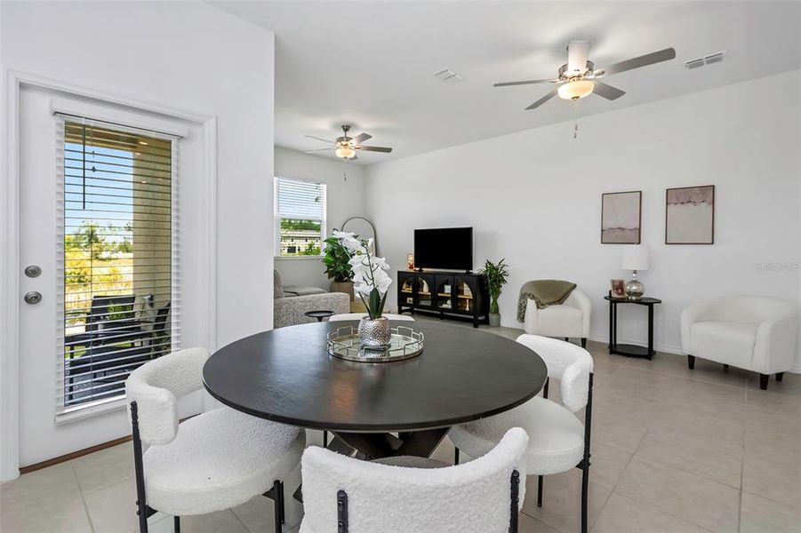 Furnished interior view inside a new home in , Land O' Lakes (Image 8).