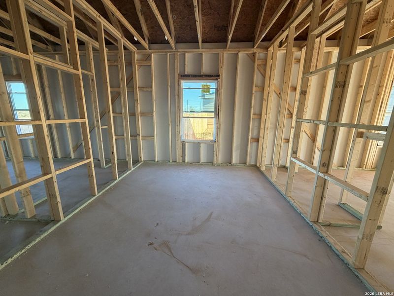 In-progress construction of a new home in The Wilder, Adkins, TX (Image 18).