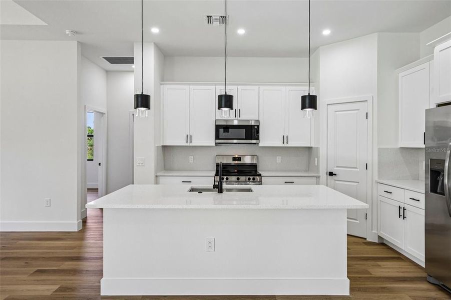Furnished interior view inside a new home in , North Port (Image 9).