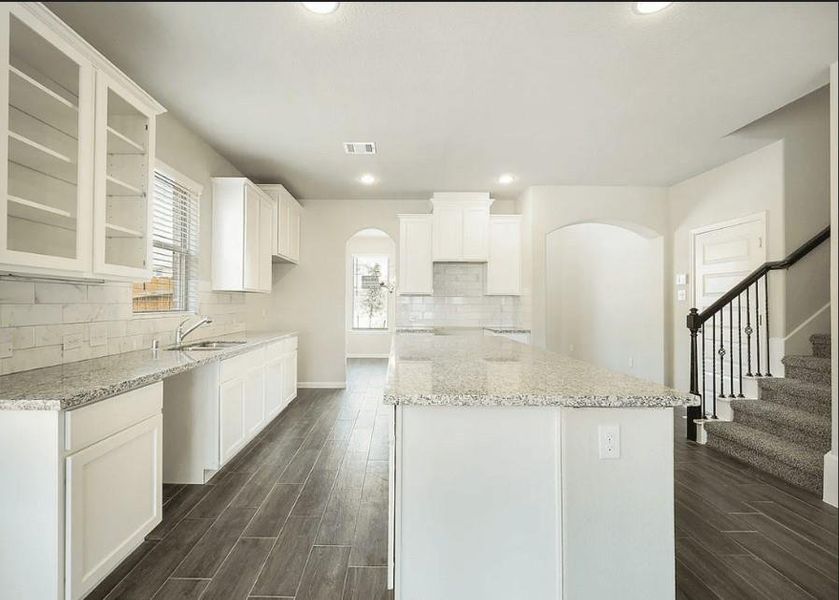 Furnished interior view inside a new home in Crosby Farms, Crosby (Image 4).