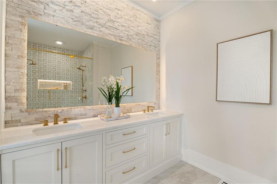 Furnished interior view inside a new home in , Canton (Image 5).