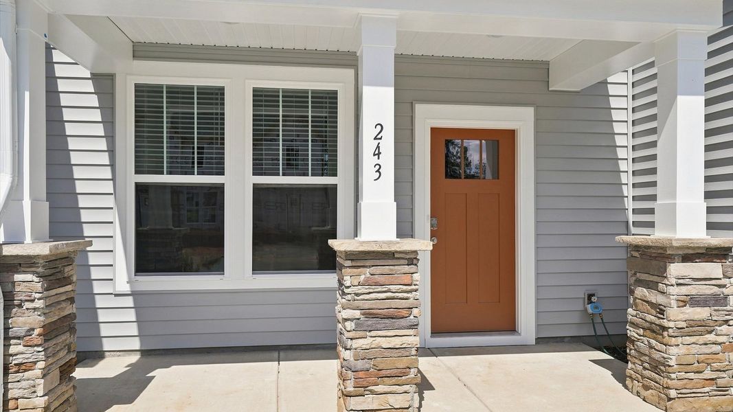Elegant exterior with eye-catching curb appeal in a first-class DRB Homes community Elegant exterior with eye-catching curb appeal in a first-class DRB Homes community