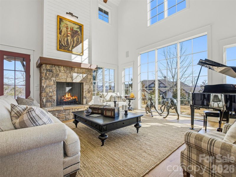 Furnished interior view inside a new home in , Asheville (Image 11).