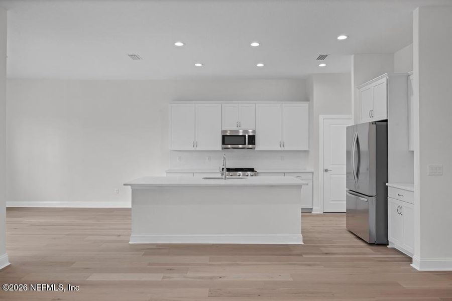 Furnished interior view inside a new home in , St. Augustine (Image 5).