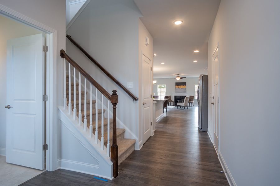 Representative unfurnished interior of a home built from the 3030 by Adams Homes in Parkland Place, Pace (Image 17).