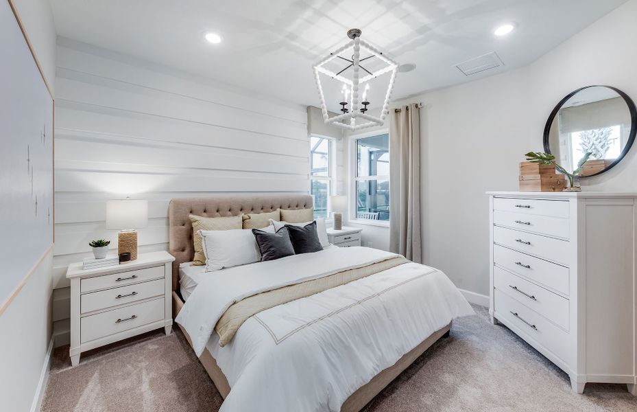 Furnished interior view inside a new home in BeachWalk by Manasota Key, Englewood (Image 5).