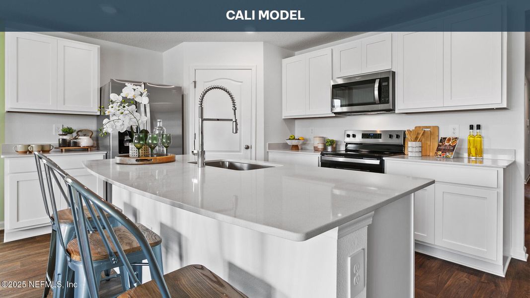 Furnished interior view inside a new home in Rookery, Green Cove Springs (Image 18).