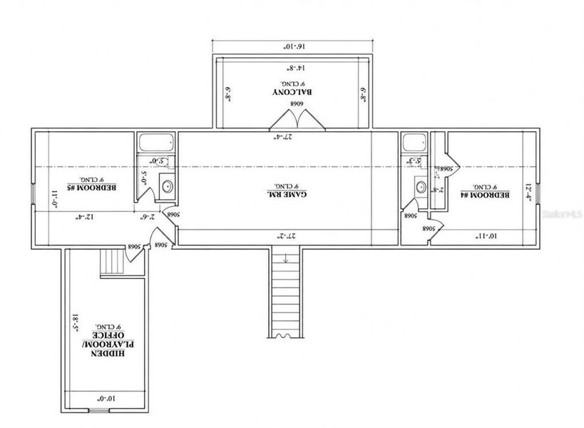 2D floor plan layout of this home in , Auburndale, FL (Image 5). 2D floor plan layout of this home in , Auburndale, FL (Image 5).