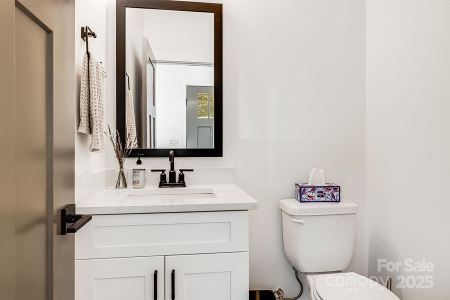 Half Bath on Main Floor Half Bath on Main Floor