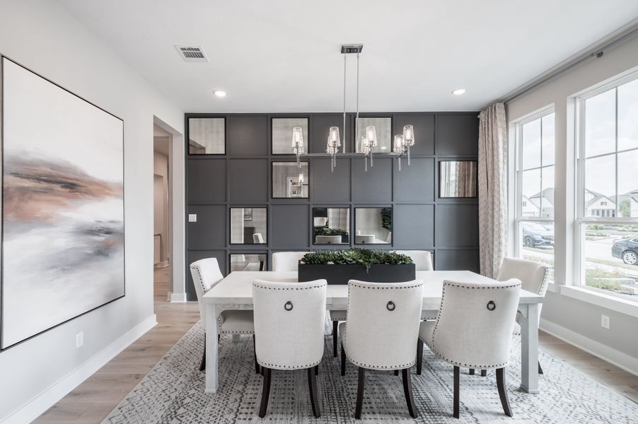 Representative furnished interior of a home built from the Casoria by Tri Pointe Homes in Solace Collection At Evergrove, Richmond (Image 6).