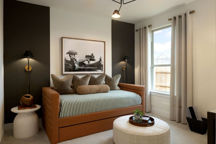Representative furnished interior of a home built from the Fox Hollow by Pulte Homes in Sunfield, Mustang Ridge (Image 11).