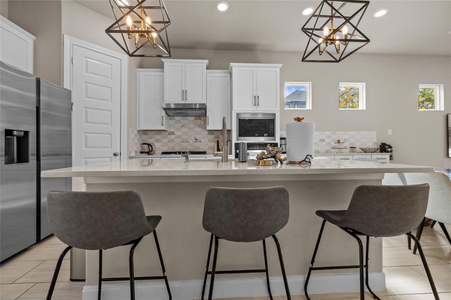 Furnished interior view inside a new home in , Houston (Image 10).
