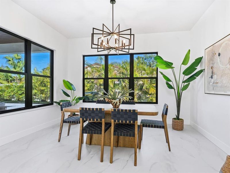 Furnished interior view inside a new home in , Sarasota (Image 13).