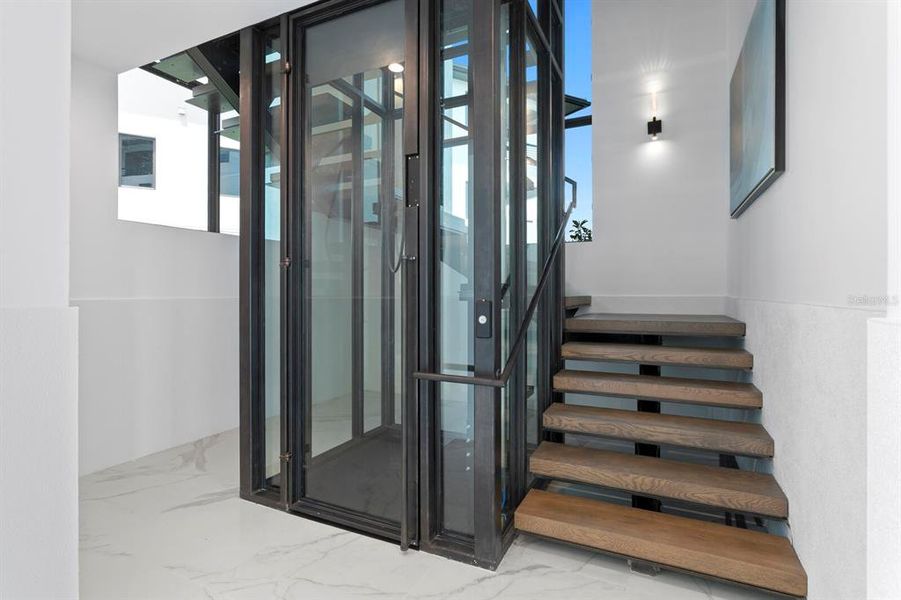 Furnished interior view inside a new home in , St. Petersburg (Image 47).