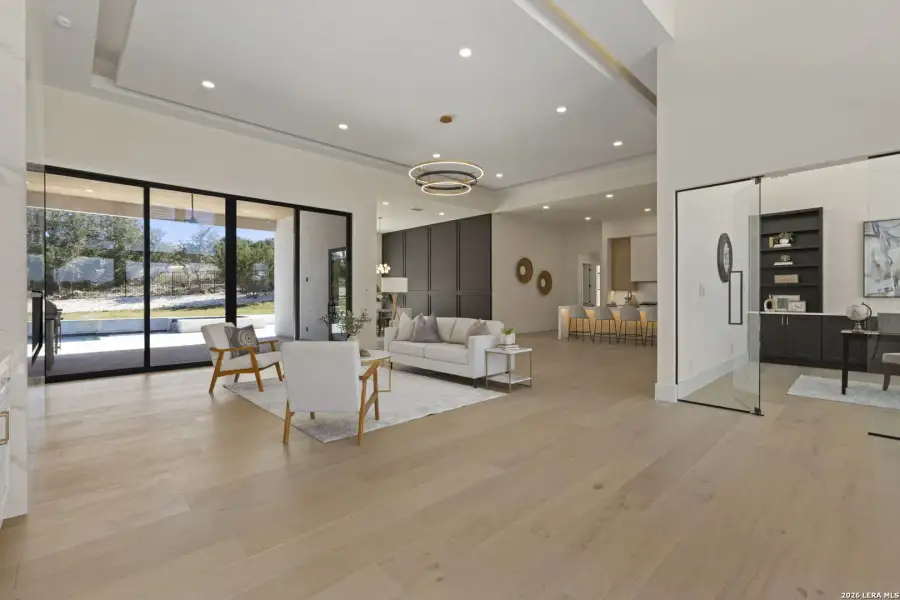Furnished interior view inside a new home in , San Antonio (Image 11).