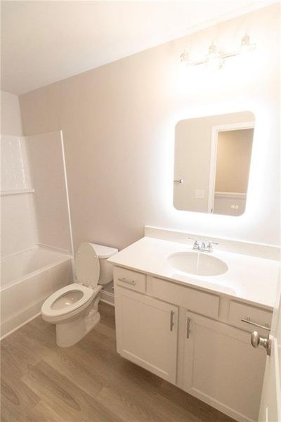 Furnished interior view inside a new home in , Canton (Image 12).