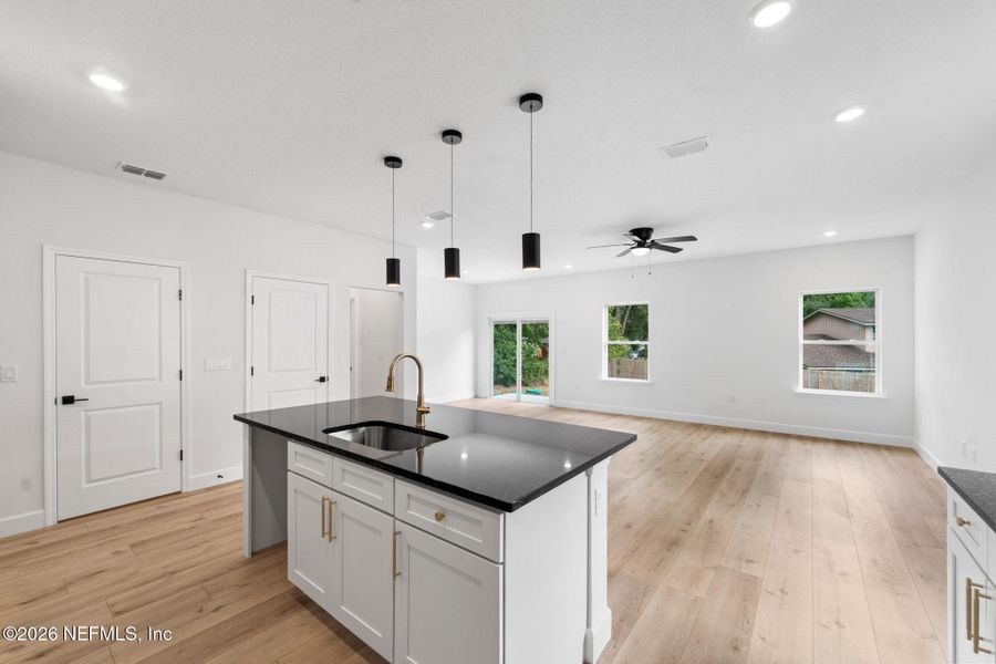 Furnished interior view inside a new home in , Jacksonville (Image 12).