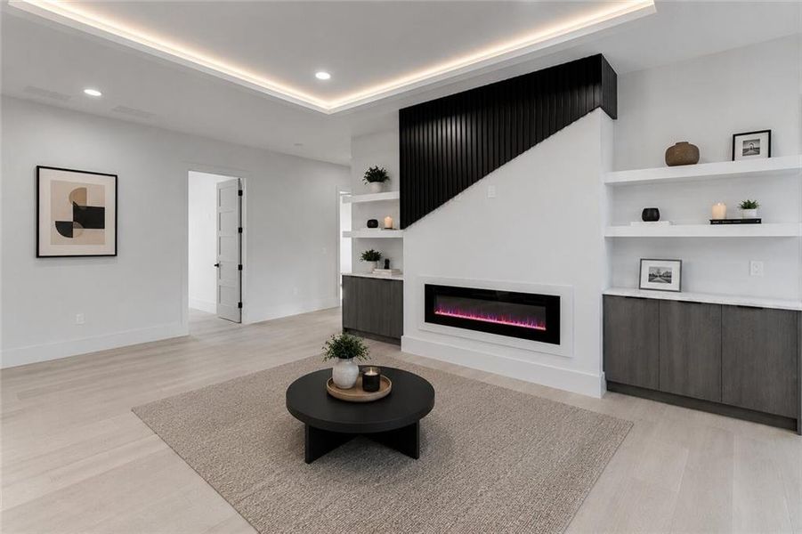 Furnished interior view inside a new home in , Buford (Image 13).
