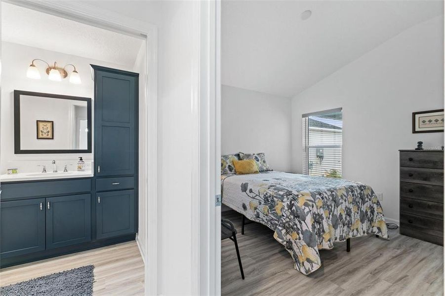 Furnished interior view inside a new home in , The Villages (Image 27).