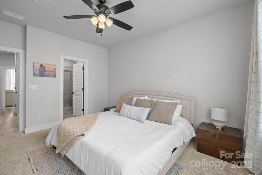 Furnished interior view inside a new home in , Charlotte (Image 9).