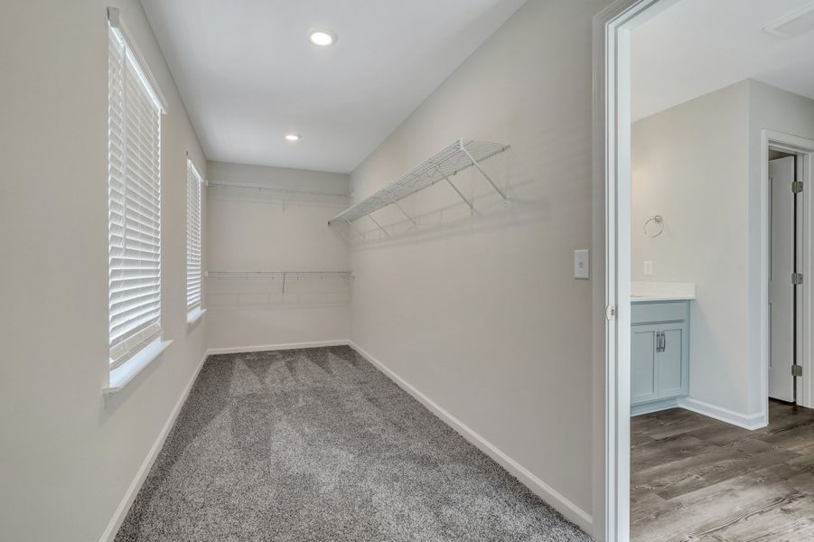 Representative unfurnished interior of a home built from the The Cypress by Smith Family Homes in Heritage at New Riverside, Bluffton (Image 26).