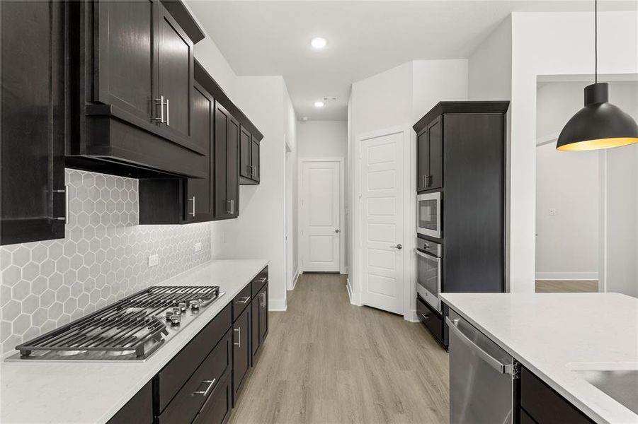 Furnished interior view inside a new home in Discovery Collection at Union Park, Little Elm (Image 4).