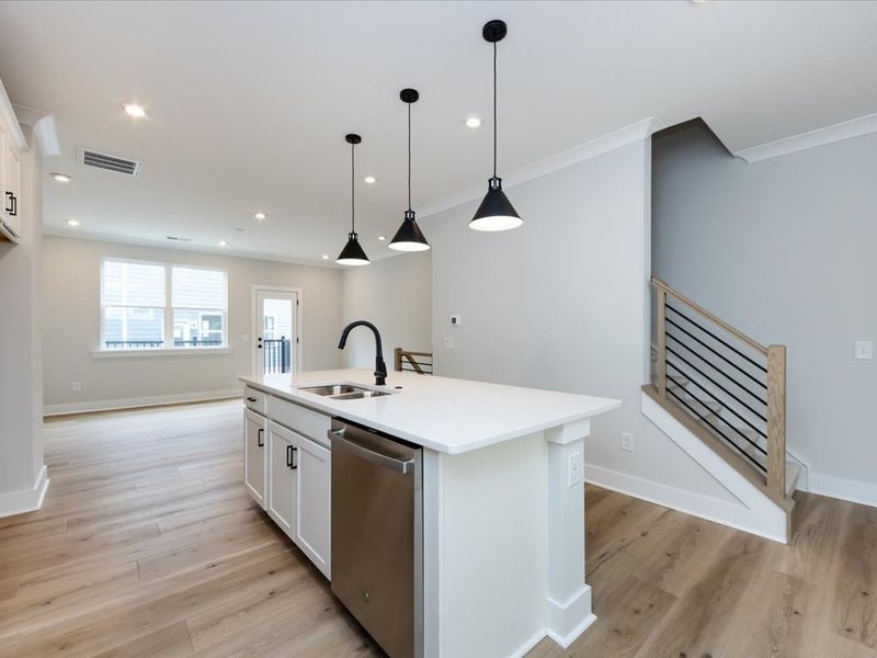 Furnished interior view inside a new home in Context at Oakhurst, Charlotte (Image 15). Furnished interior view inside a new home in Context at Oakhurst, Charlotte (Image 15).