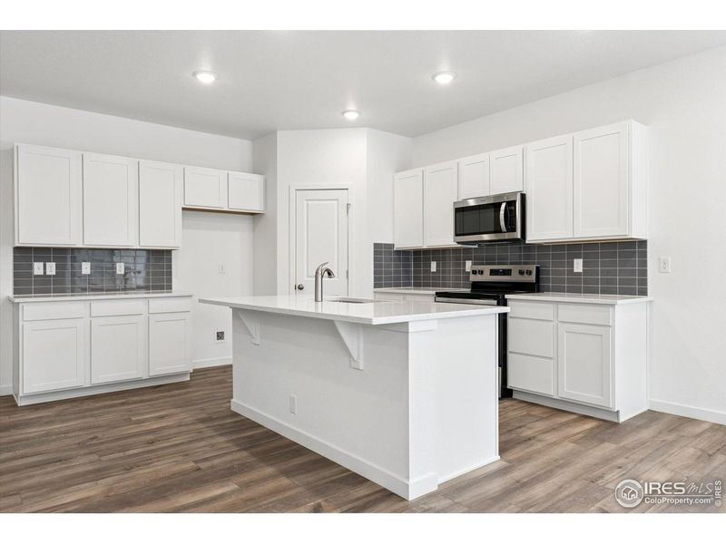 Furnished interior view inside a new home in The Overlook at Johnstown Farms, Johnstown (Image 12).