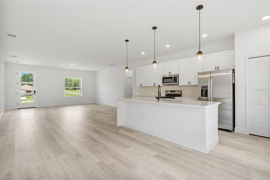 Furnished interior view inside a new home in , Ocala (Image 10).